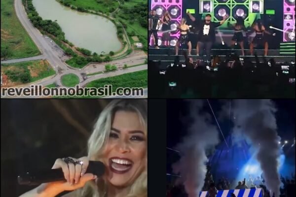 Shows Réveillon 2026 de Jaraguá em Goiás : Barões da Pisadinha, Naiara Azevedo, Raiane & Rafaela são atrações da virada de ano no Lago Passarela da Moda