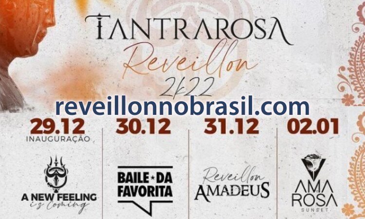 Garopaba Réveillon TantraRosa 2022 - reveillonnobrasil.com