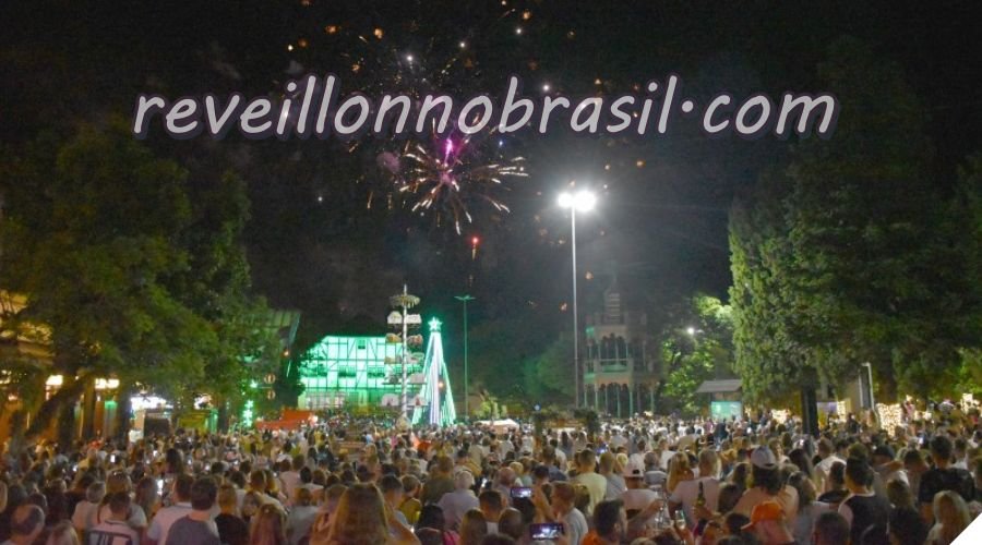 Nova Petrópolis Réveillon 2024 na Praça das Flores e Rua Coberta