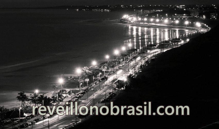 Praia de Calhau em São Luís - Réveillon no Brasil - reveillonnobrasil.com