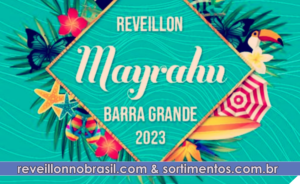 Réveillon 2023 em Maraú na Bahia : Réveillon Mayrahu na Barra Grande