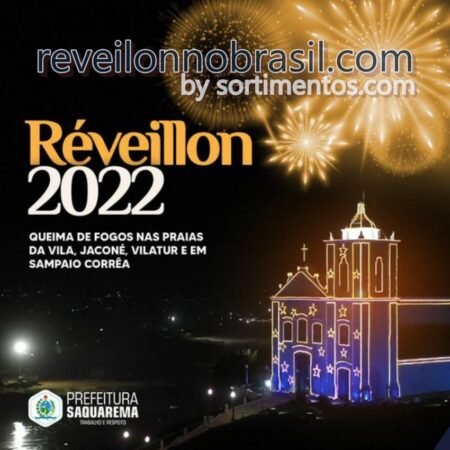 Saquarema Réveillon 2022 no litoral fluminense - reveillonnobrasil.com