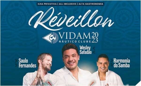 Réveillon VIDAM Náutico Clube 2023 em Itaporanga D'Ajuda no Sergipe