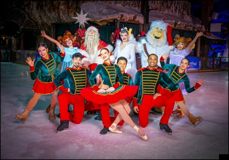Momento Tempo de Natal no Snowland Gramado - reveillonnobrasil.com