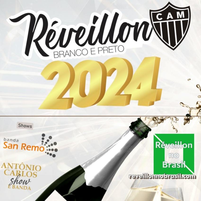 Labareda Clube realiza Réveillon Branco e Preto 2024 em Belo Horizonte
