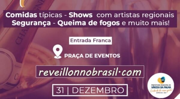Várzea da Palma Réveillon 2023 na Praça de Eventos
