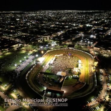 Sinop Réveillon 2026 no Mato Grosso : virada de ano com shows de Cléber & Cauan e artistas regionais - reveillonnobrasil.com