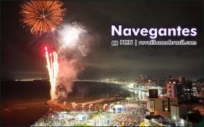 Navegantes Réveillon 2026 em Santa Catarina : shows e queima de fogos na Praia do Pontal e na Praia do Gravatá - reveillonnobrasil.com