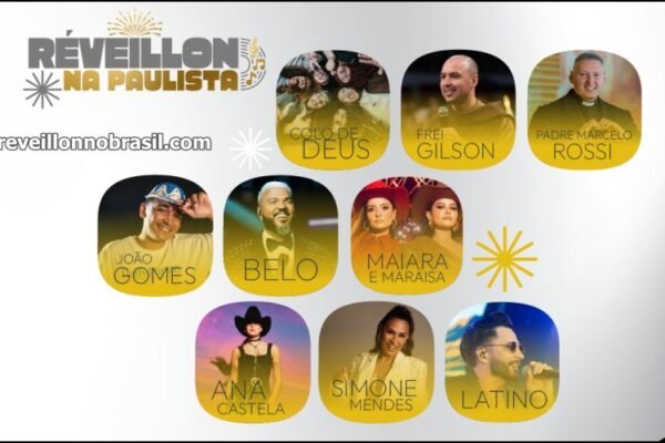 Shows Réveillon da Paulista 2026 - Queima de fogos Réveillon da Paulista 2026 - reveillonnobrasil.com