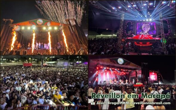 Réveillon em Macapá na Praça Jacy Barata Jucá