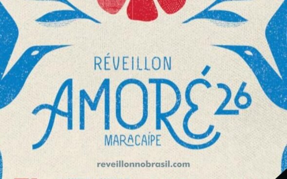 Praia de Maracaípe Réveillon 2026 em Ipojuca no Litoral Sul de Pernambuco