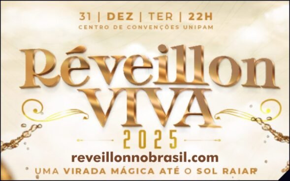 Patos de Minas Réveillon 2025 em Minas Gerais : festa na virada de ano no Centro de Convenções da Unipam