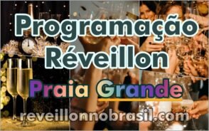 Praia Grande Réveillon 2026 no litoral paulista - Programação Réveillon no Brasil 2026