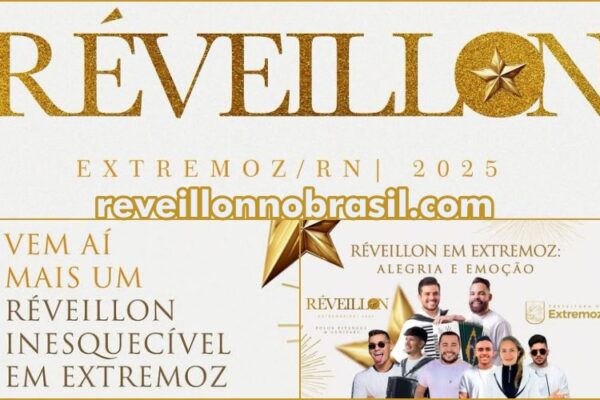 Extremoz Réveillon 2025 no Rio Grande do Norte : shows na virada de ano no Polo Genipabu e Polo Pitangui