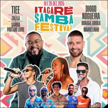 Itacaré Samba Festival - Final de ano no Litoral da Bahia - Sortimento Réveillon no Brasil