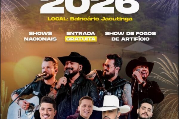 Itaipulândia Réveillon 2026 no Balneário Jacutinga - Shows Réveillon de Itaipulândia Réveillon no Balneário Jacutinga - reveillonnobrasil.com