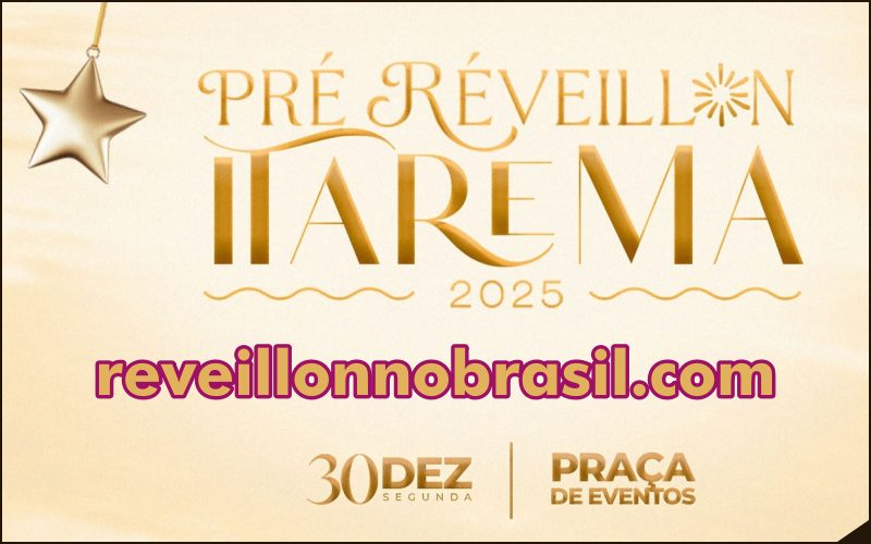 Itarema Pré-Réveillon 2025 no litoral cearense