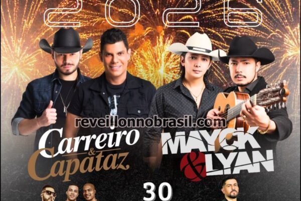Shows Réveillon 2026 de Jardim Alegre no Paraná - Réveillon de Jardim Alegre - reveillonnobrasil.com