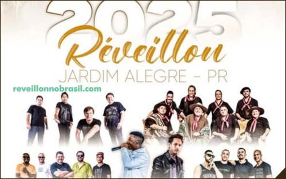 Jardim Alegre Réveillon 2025 no Paraná : virada de ano terá quatro dias de shows na Praça Matriz