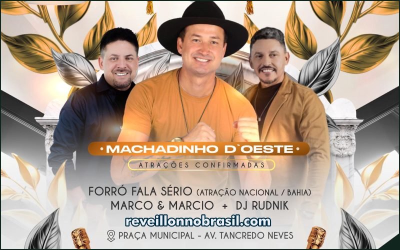 Machadinho D'Oeste Réveillon 2025 em Rondônia