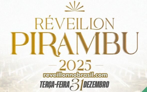 Pirambu Réveillon 2025 em Sergipe : shows e queima de fogos na virada de ano