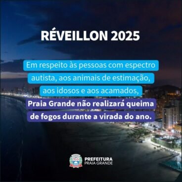 Prefeitura de Praia Grande tentando achar motivos para a falta de atrativos na virada de ano