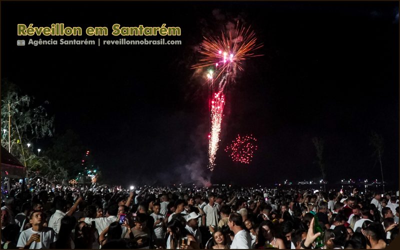 Santarém Réveillon 2025 na orla de Alter do Chão e na Praça de Eventos : programação de shows na virada de ano