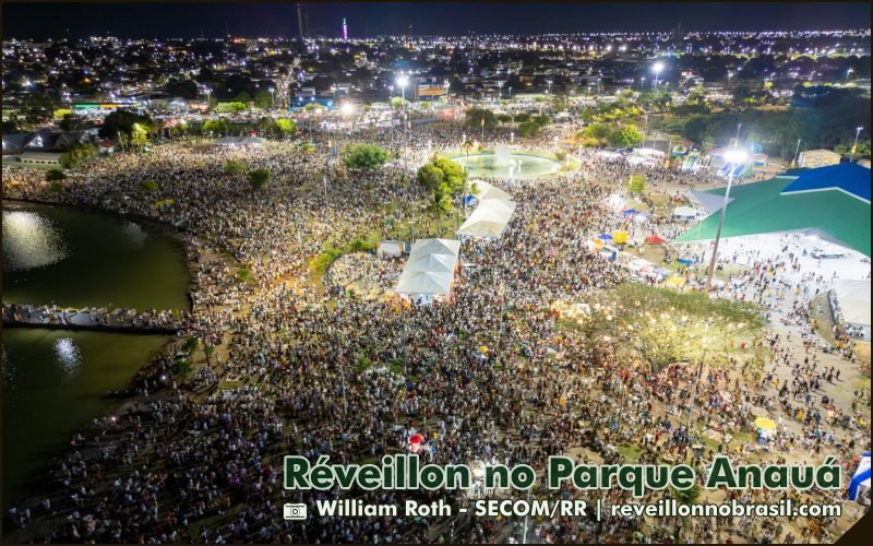 Réveillon no Parque Anauá em Boa Vista