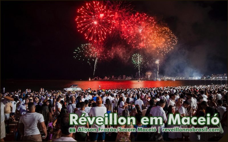 Réveillon em Maceió : virada de ano com shows e queima de fogos