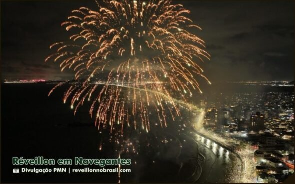 Réveillon em Navegantes em Santa Catarina