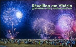 Giro Réveillon em Vitória : virada de ano teve shows e queima de fogos nas Orlas de Camburi e São Pedro