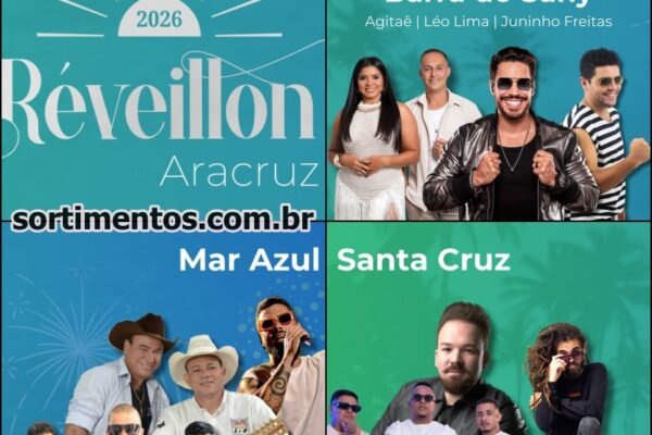 Aracruz Réveillon 2026 : Programação Réveillon de Aracruz no Espírito Santo - reveillonnobrasil.com