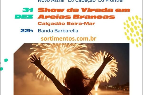 Arroio do Sal Réveillon 2026 : Programação Réveillon de Arroio do Sal no litoral gaúcho - reveillonnobrasil.com