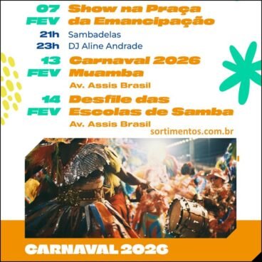 Programação dos shows no Arroio do Sal Summer Festival 2026 - Temporada Verão