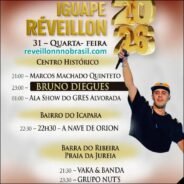 Programação Réveillon 2026 de Iguape no litoral sul paulista : confira os shows na virada de ano no Centro Histórico, Bairro do Icapara e na Praia da Jureia