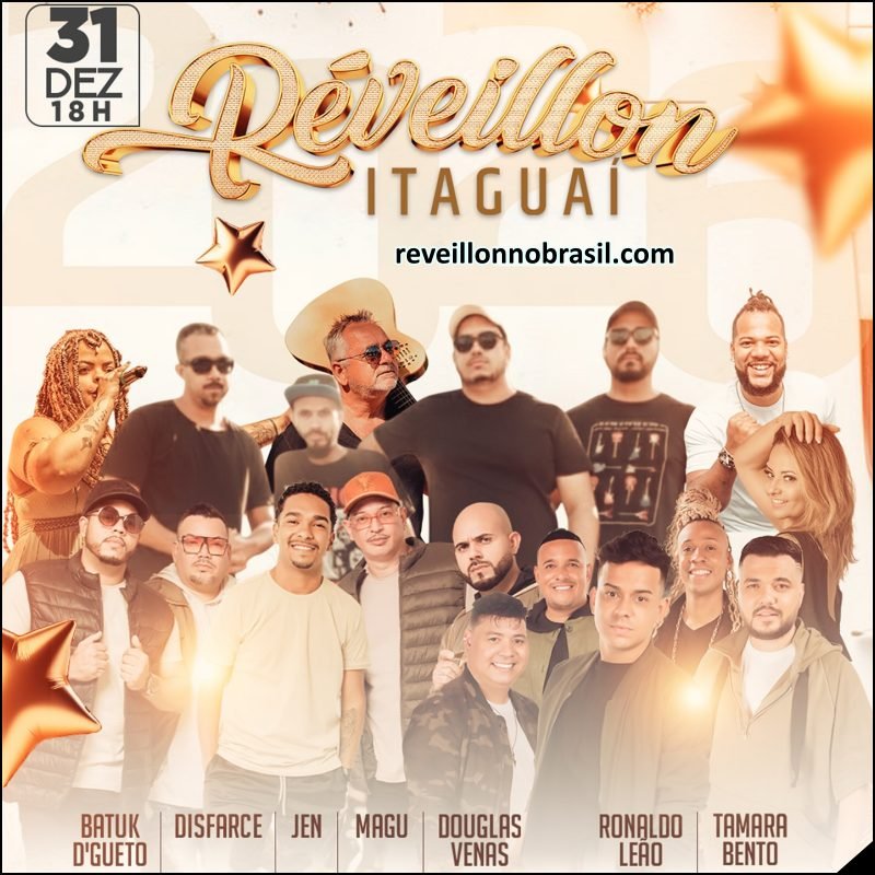 Itaguaí Réveillon 2026 : programação Réveillon de Itaguaí no Rio de Janeiro - reveillonnobrasil.com
