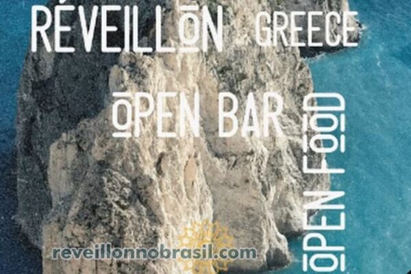 Réveillon Greece no Mar del Rosa na Praia do Rosa em Imbituba no litoral catarinense