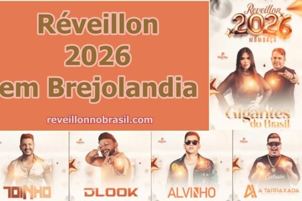 Réveillon 2026 em Brejolandia na Bahia : festa na virada de ano Réveillon de Mombaça 2026