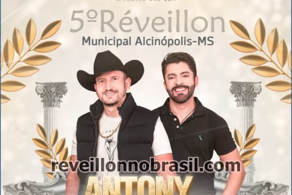 Réveillon 2026 de Alcinópolis no Mato Grosso do Sul - reveillonnobrasil.com