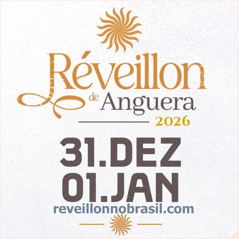 Anguera Réveillon 2026 na Bahia - shows na virada de ano de Anguera na Bahia
