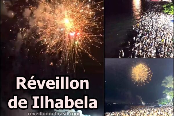 Ilhabela Réveillon 2026 no litoral paulista : queima de fogos, shows e festa na virada de ano