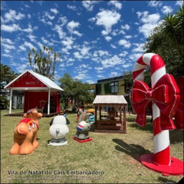 Natal Alegre : programação da Vila de Natal do Cais Embarcadero em Porto Alegre - reveillonnobrasil.com