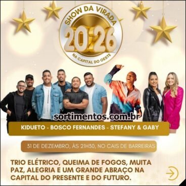 Barreiras Réveillon 2026 : programação Réveillon de Barreiras na Bahia - reveillonnobrasil.com