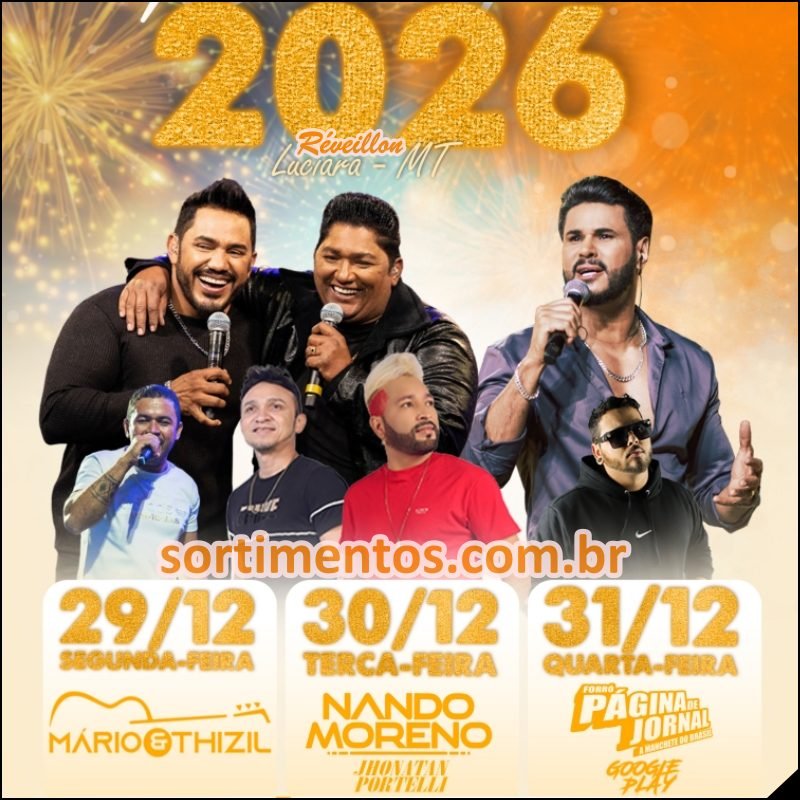 Luciara Réveillon 2026 : Réveillon de Luciara na região do Araguaia em Mato Grosso - reveillonnobrasil.com