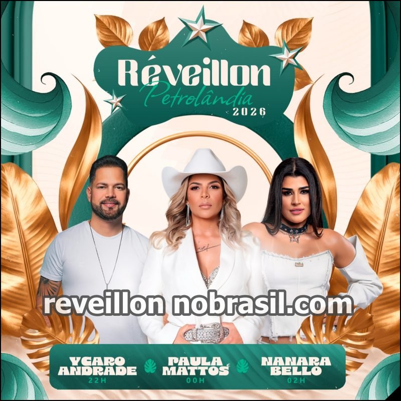 Petrolândia Réveillon 2026 : Shows Réveillon de Petrolândia em Pernambuco - reveillonnobrasil.com