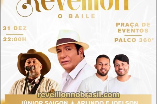 Réveillon 2026 de Venturosa em Pernambuco : shows na virada de ano na Praça de Eventos